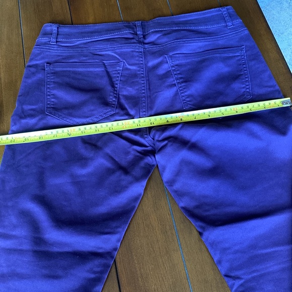 DENVER HAYES Skinny ‘Mia’ Purple Jeggings Size 8 - Picture 8 of 8